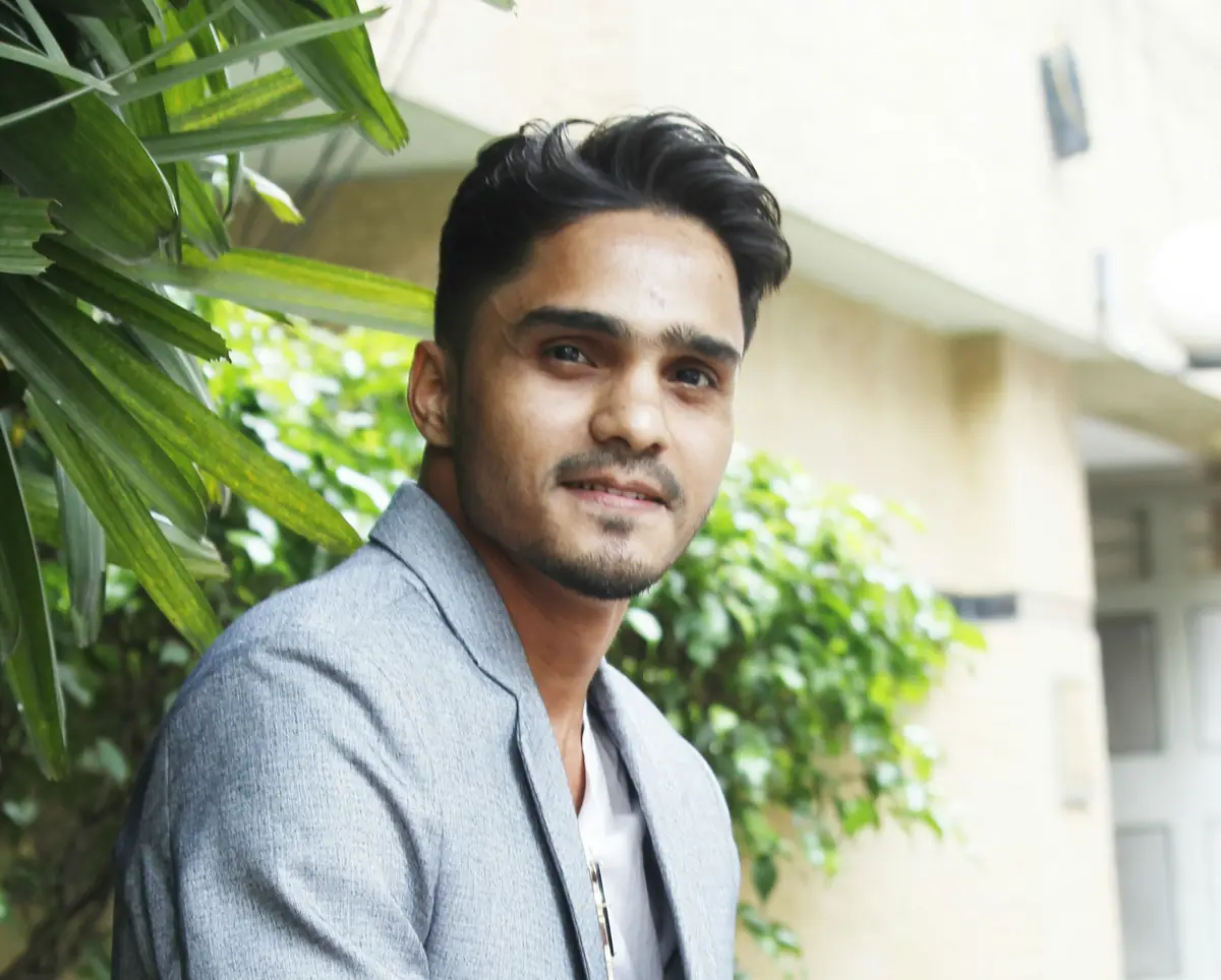 Senior paralegal Rohan Mehta outside the office